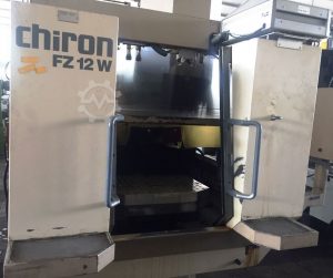 CHIRON FZ 12 W CNC Vertical Machining Center – Year 1990