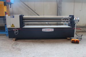 Akyapak ASM 140/2.0-4.0 Sheet & Plate Bending Rolls 3 Rolls – Year 2017