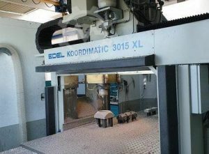 Edel Koordimatic 3015XL CNC Vertical Machining Center Double Column 5 Axes 3 Meters – Year 2001