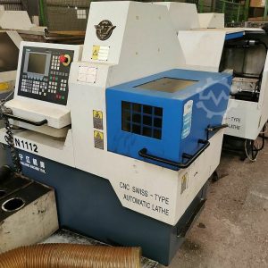 Ning Jiang CKN1112 CNC Swiss Lathe - Year 2008