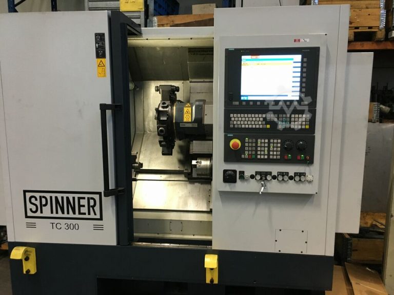 What Do Buyers Look for Before Investing in a Pre-Owned, Used, Secondhand, Surplus CNC Equipment Before Purchase SPINNER TC300-52-SMCY CNC Turning Center made in Germany