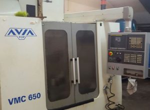AVIA VMC650 CNC Vertical Machining Center – Year 2008
