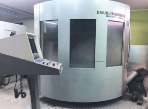 DMG DMU 100 T CNC Vertical Machining Center 5 Axes – Year 2001