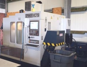SPINNER VC 750 CNC Vertical Machining Center – Year 2013