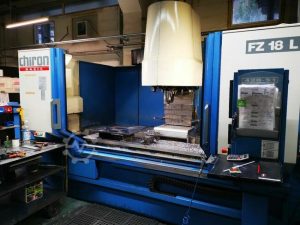 CHIRON FZ 18 L CNC Vertical Machining Center – Year 2002