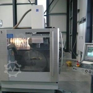 Deckel Maho DMU 50T CNC Vertical Machining Center 5 Axes - Year 2001