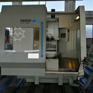 Mikron UCP 1000 CNC Vertical Machining Center 4 Axes - Year 2001
