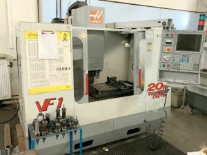 HAAS VF 1 CNC Vertical Machining Center – Year 2000