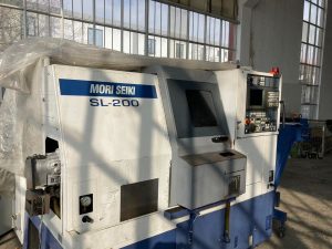 Mori Seiki SL-200MC CNC Lathe 8 inch C Axis – Year 1999