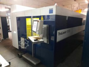 TRUMPF TruLaser 3030 L49 3kW + ROTOLAS – Year 2015