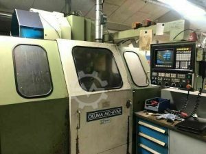 OKUMA MC-4 VAE CNC Vertical Machining Center – Year 1990