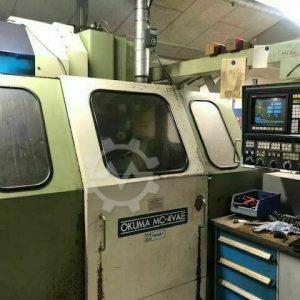 OKUMA MC-4 VAE CNC Vertical Machining Center - Year 1990