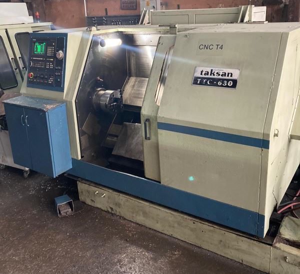 TAKSAN TTC-630 CNC Lathe C Axis - Year 1995