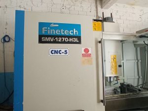 Finetech SMV 1270 H3L CNC Vertical Machining Center – Year 2015