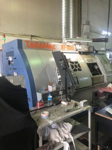 TAKAMAZ XY 100 CNC Twin Spindle Twin Turret Lathe – Year 2008