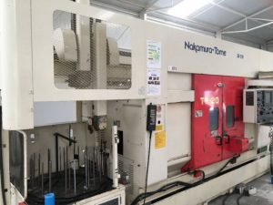 NAKAMURA-TOME  TW-20 with FANUC multi-axial ROBOT