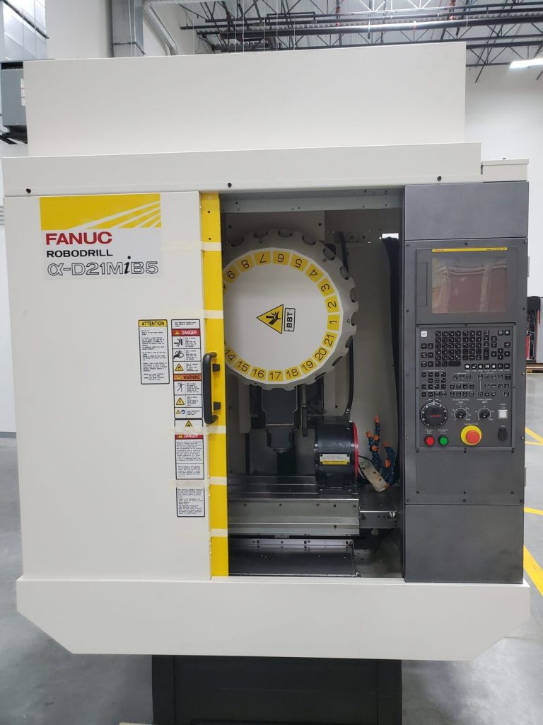 Fanuc Robodrill D21MiB5 4 Axis - Year 2017