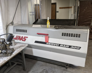HAAS SERVO BAR 300 Handling – Year 2001