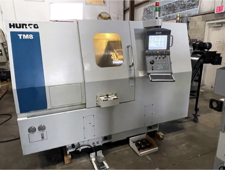 What Do Buyers Look for Before Investing in a Pre-Owned, Used, Secondhand, Surplus CNC Equipment Before Purchase HURCO TM8 CNC Turning Center made in Germany