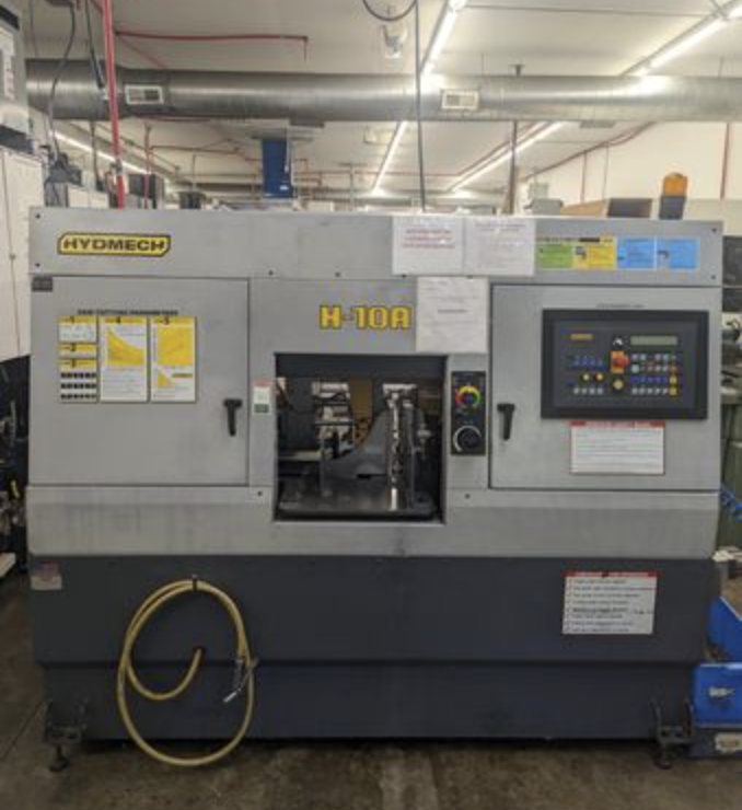 CNC Specialist’s Guide: Selecting the Right Used, Surplus, Secondhand, Pre-Owned HYD-MECH H10A Horizontal Bandsaw made in Canada