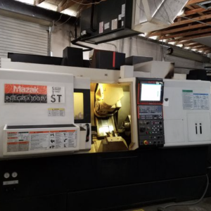 MAZAK INTEGREX 100-IV ST CNC MultiTasking Turn-Mill Center with LNS Bar Feeder – Year 2008