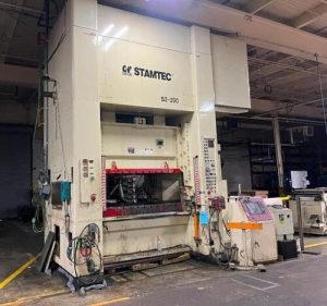 STAMTEC S2-200-72-48 Back Geared Punch Press 220 Ton