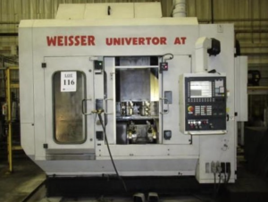 WEISSER UNIVERTOR AT CNC Vertical Lathe – Year 2007