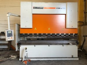 Ermak 3100 x 250 CNC Press brake – Year 2005