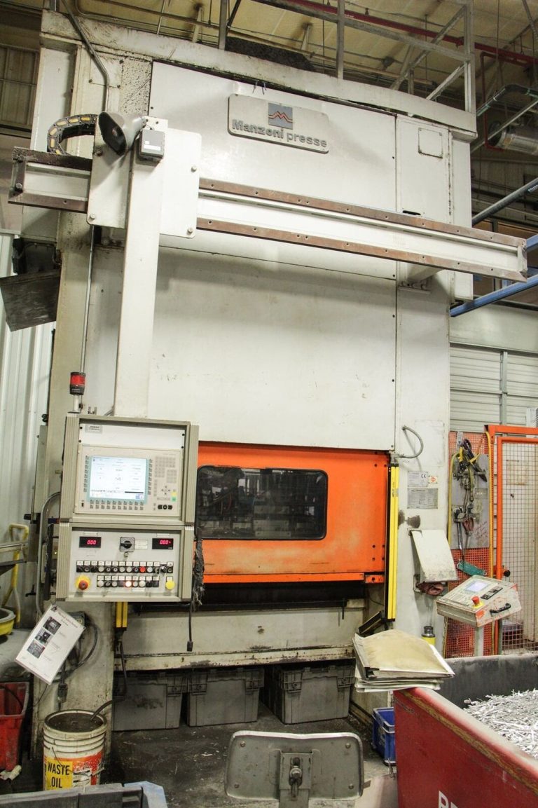 What Industry Experts Recommend Before Purchasing a Pre-Owned, Second-Hand, Surplus, Used Manzoni E200 2MR/SL 200 Floor Mounted CNC HS Stamping Press Tonnage 220 made in Italy