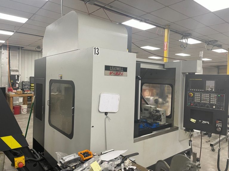 What Industry Experts Recommend Before Purchasing a Pre-Owned, Second-Hand, Surplus, Used Leadwell V-32i CNC Vertical Machining Center made in Taiwan