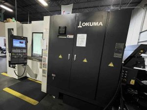 Okuma MB-4000H CNC 4 Axis Horizontal Machining Center with 2 Pallets – Year 2021
