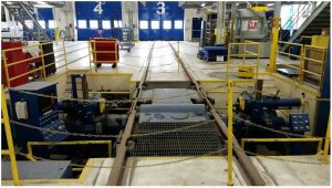 American Wheel Truing Rail Lathe  – Year 1998