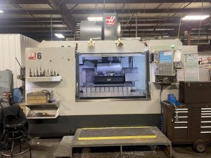 Haas VM-6 + TR 310 5-Axis Trunion Table