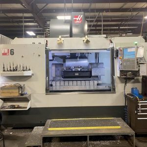Haas VM-6 + TR 310 5-Axis Trunion Table