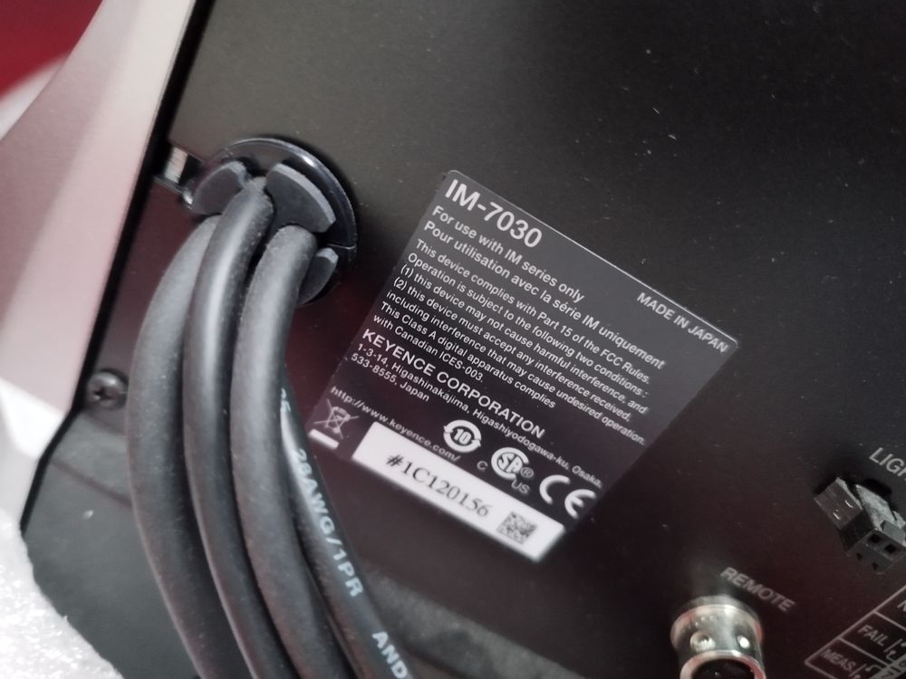 KEYENCE IM-7030 – Year 2021 – Cncbul.co.uk