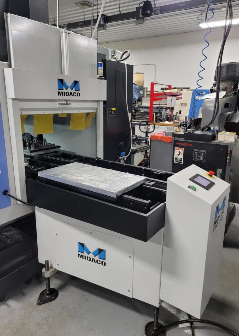 Technical Buyer’s Handbook: Assessing Pre-Owned , Used , Secondhand, Surplus CNC Machines Before Purchase Midaco A30SD Automatic Pallet Changer made in USA