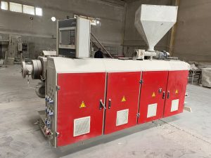 Mikrosan Extruder Machine 90 mm  – Year 2012