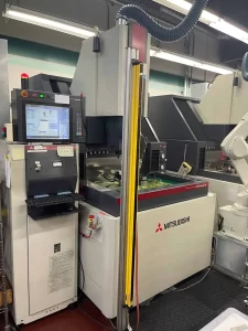 Mitsubishi EA12V Advance Dual EDM Sinker Cell with Melfa Robot