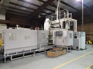 Okuma MCV-A2 CNC Double Column Bridge Type Machining Center 4 Meters – Year 2007