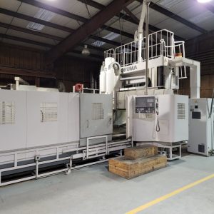Okuma MCV-A2 CNC Double Column Bridge Type Machining Center 4 Meters – Year 2007
