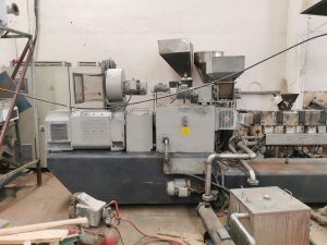 Coperion CTE-75 Twin Screws Underwater Extruder – Year 2007