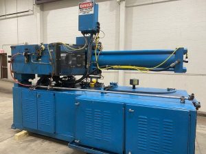 Hydramet American HET-120A Twin Barrel Powder Extrusion Press – Year 1989