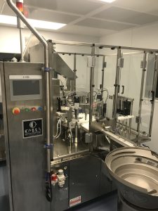 OMAS TECNOSISTEMI GD-250 Double Pitch Filling and Capping Monobloc – Year 2020
