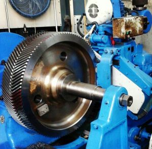 Sunderland 26 Herringbone Gear Cutting – Year 1970