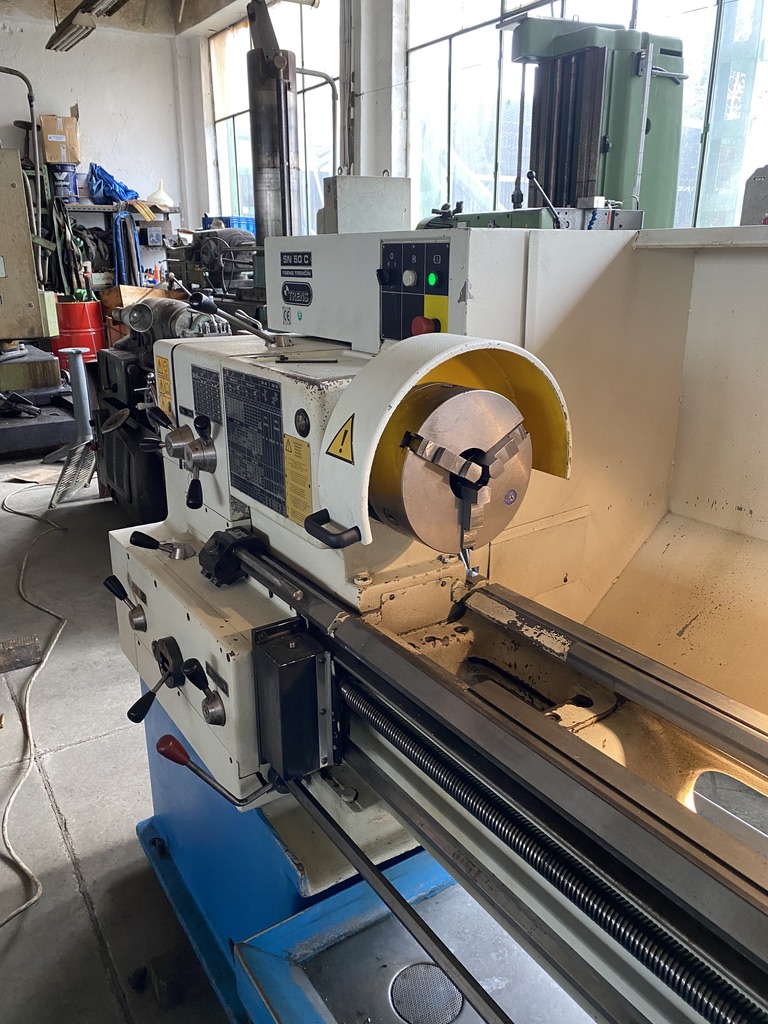 What Do Buyers Look for Before Investing in a Pre-Owned, Used, Secondhand, Surplus CNC Equipment Before Purchase TRENS SN 50 C  Universal Lathe