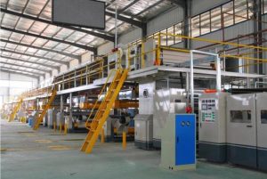 FLUTEBOX MEGA 1400 3PLY Layer Corrugated Board Production Line – Year 2023