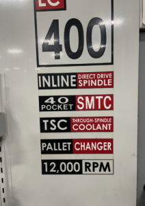 Haas EC-400 – Year 2007