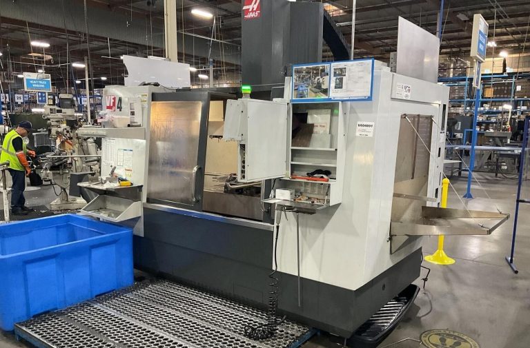 From Factory Floor to Your Workshop: Evaluating a Pre-Owned , Used , Secondhand, Surplus CNC Machines Before Purchase Haas VF-4 CNC Vertical Machining Center made in USA