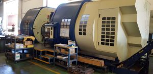 Megabore SB-55 CNC Extra Heavy Duty Lathe – Year 2011