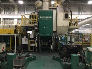 Sumitomo TFPX-2000 Automatic Hot Forging Press Line – Year 2005
